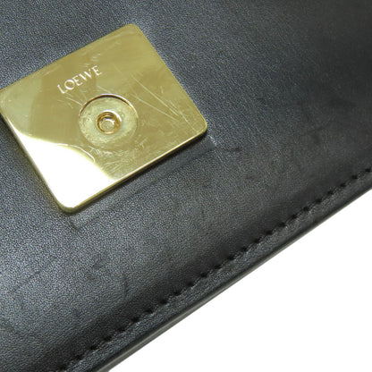 LOEWE ロエベ アナグラム ショルダーバッグ キャンバス レディース 中古