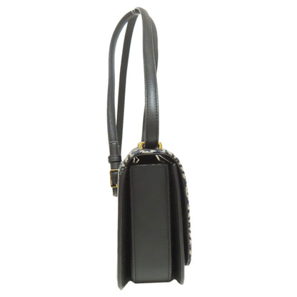 LOEWE ロエベ アナグラム ショルダーバッグ キャンバス レディース 中古