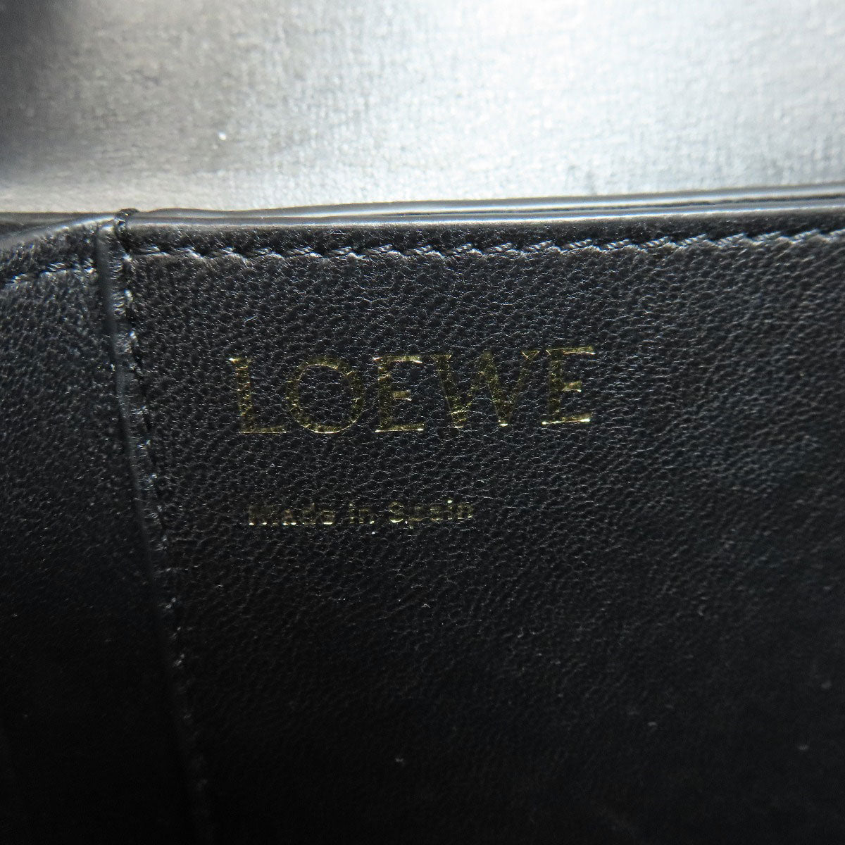 LOEWE ロエベ アナグラム ショルダーバッグ キャンバス レディース 中古