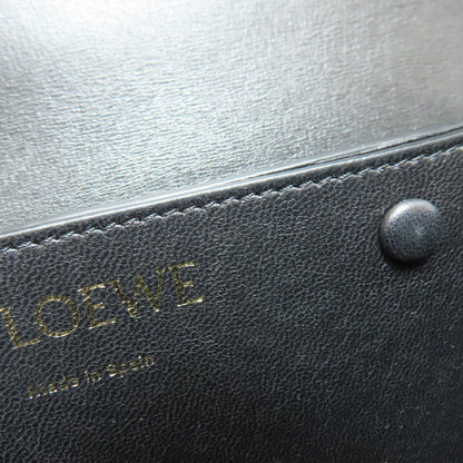 LOEWE ロエベ アナグラム ショルダーバッグ キャンバス レディース 中古