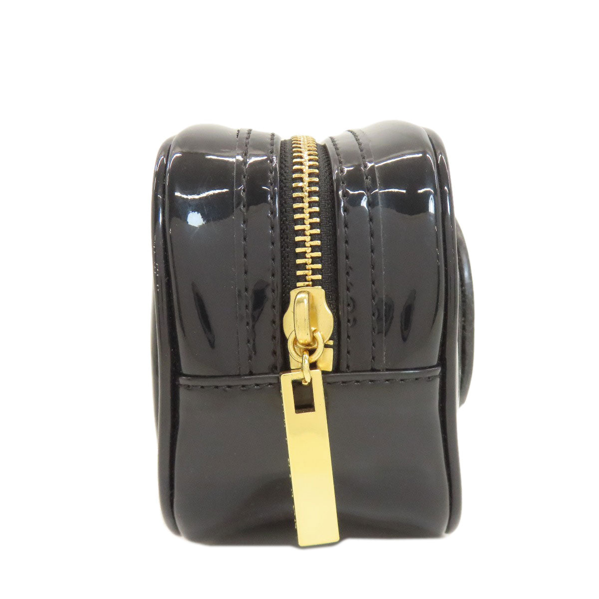 Tory Burch トリーバーチ ロゴ 化粧ポーチ エナメル レディース 中古