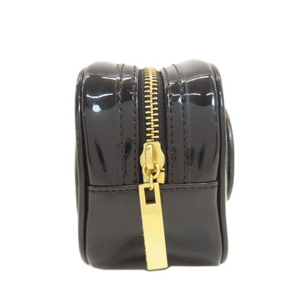 Tory Burch トリーバーチ ロゴ 化粧ポーチ エナメル レディース 中古
