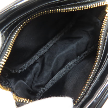 Tory Burch トリーバーチ ロゴ 化粧ポーチ エナメル レディース 中古