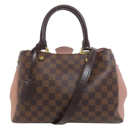 LOUIS VUITTON ルイヴィトン N41674 ブリタニー ハンドバッグ ダミエキャンバス レディース 中古