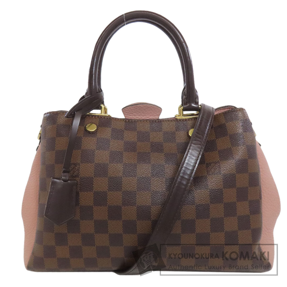 LOUIS VUITTON ルイヴィトン N41674 ブリタニー ハンドバッグ ダミエキャンバス レディース 中古