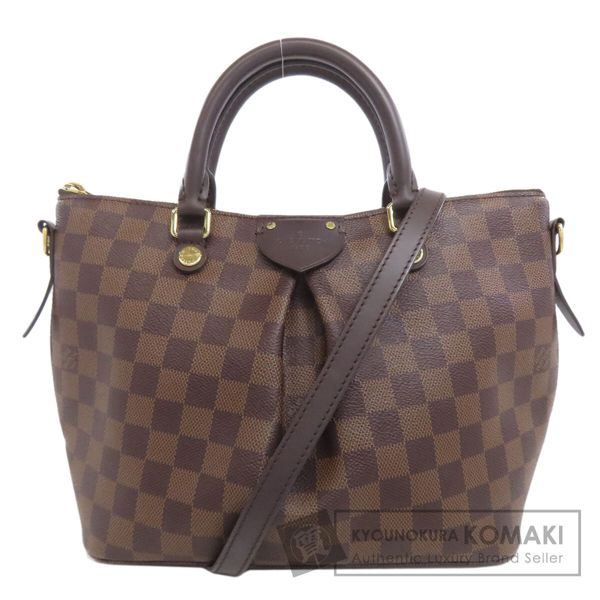 LOUIS VUITTON ルイヴィトン 75516110 シエナPM ハンドバッグ ダミエキャンバス レディース 中古