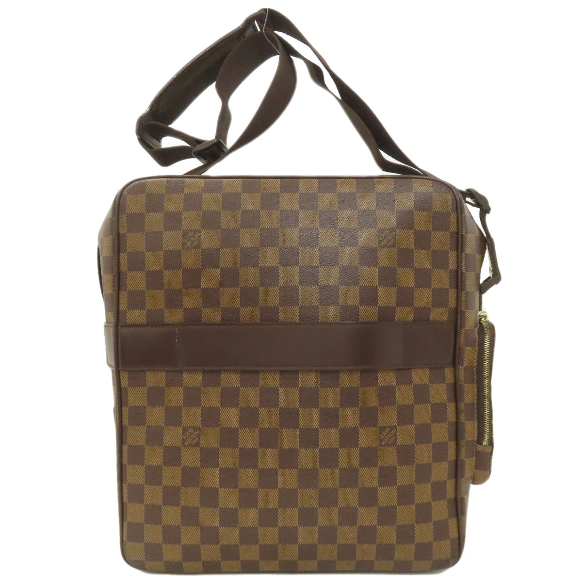 LOUIS VUITTON ルイヴィトン N41440 オラフGM ショルダーバッグ ダミエキャンバス レディース 中古