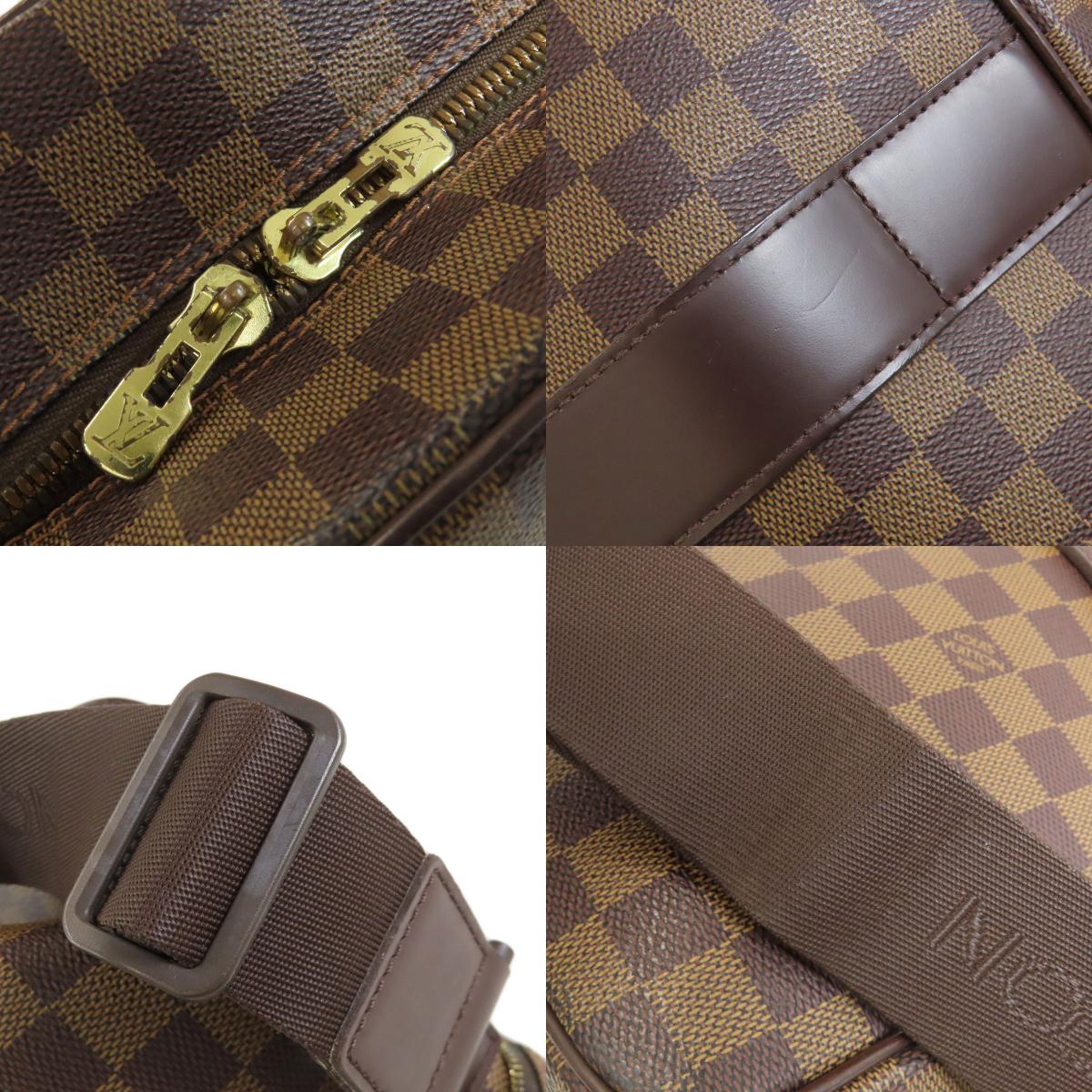LOUIS VUITTON ルイヴィトン N41440 オラフGM ショルダーバッグ ダミエキャンバス レディース 中古