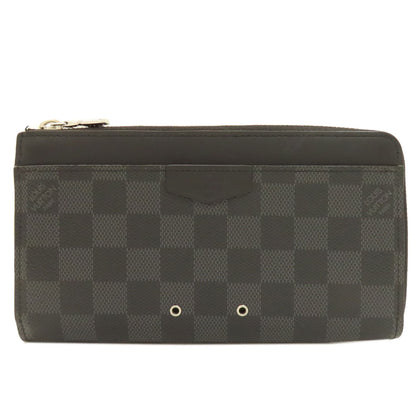 LOUIS VUITTON ルイヴィトン N60379 ジッピー・ドラゴンヌ 長財布（小銭入れあり） ダミエキャンバス メンズ 中古