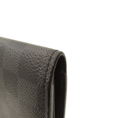 LOUIS VUITTON ルイヴィトン N60379 ジッピー・ドラゴンヌ 長財布（小銭入れあり） ダミエキャンバス メンズ 中古