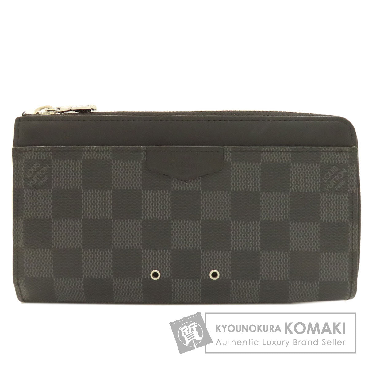 LOUIS VUITTON ルイヴィトン N60379 ジッピー・ドラゴンヌ 長財布（小銭入れあり） ダミエキャンバス メンズ 中古