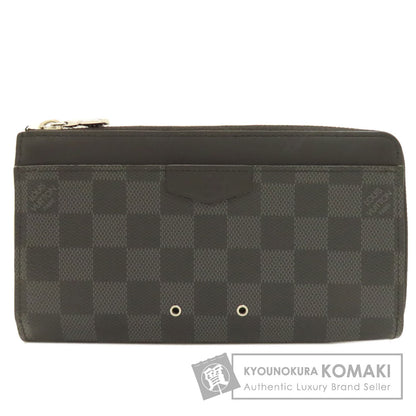 LOUIS VUITTON ルイヴィトン N60379 ジッピー・ドラゴンヌ 長財布（小銭入れあり） ダミエキャンバス メンズ 中古