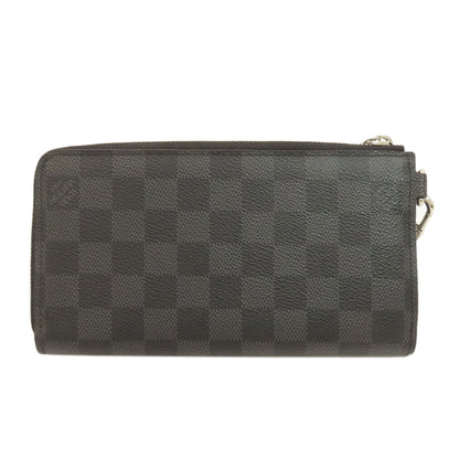 LOUIS VUITTON ルイヴィトン N60379 ジッピー・ドラゴンヌ 長財布（小銭入れあり） ダミエキャンバス メンズ 中古