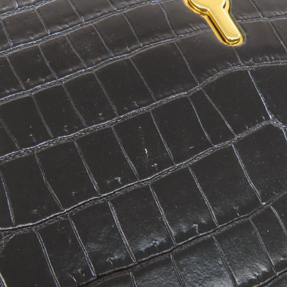BALLY バリー 型押し ハンドバッグ レザー レディース 中古