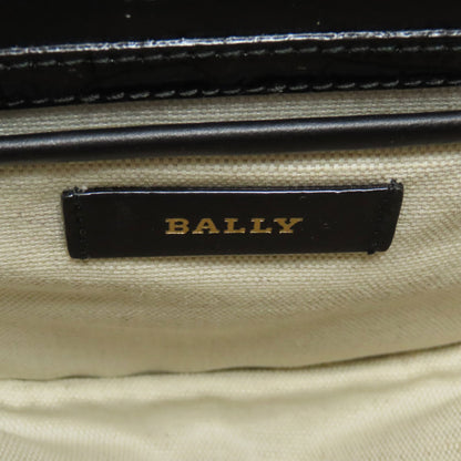 BALLY バリー 型押し ハンドバッグ レザー レディース 中古