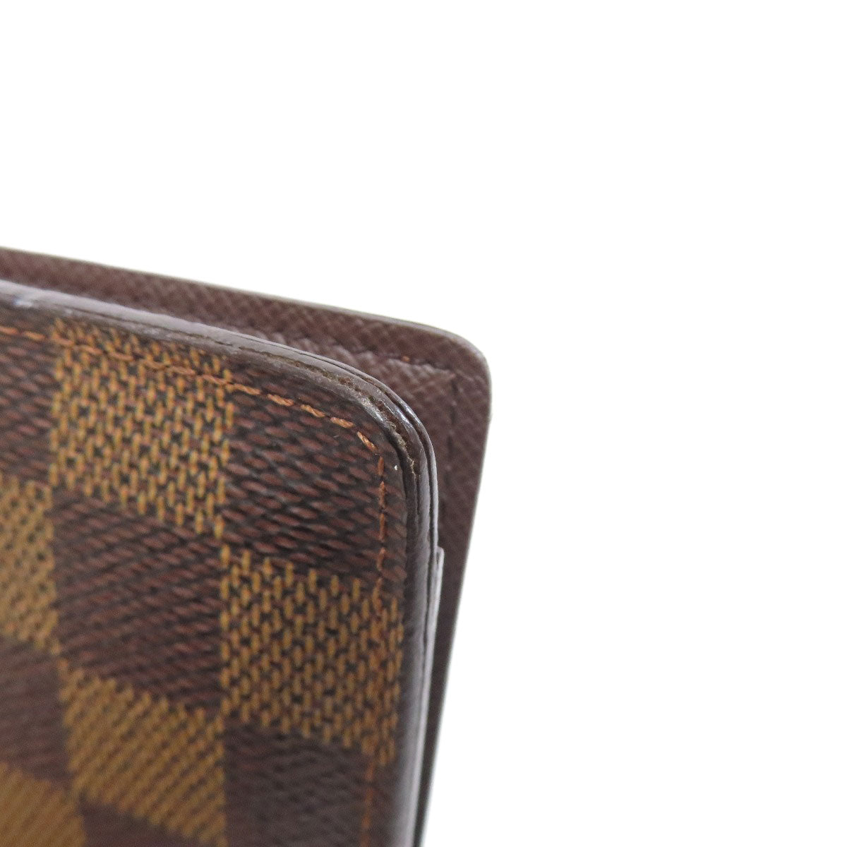 LOUIS VUITTON ルイヴィトン N61823 ポルト・バルール・カルト・クレディ 二つ折り財布（小銭入れなし） ダミエキャンバス レディース 中古