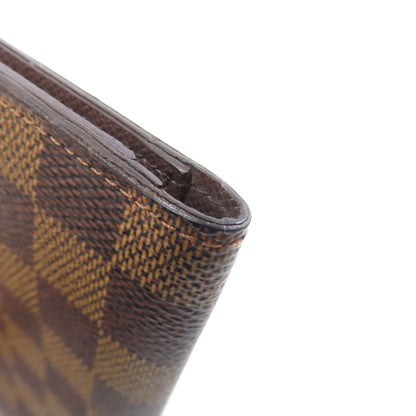 LOUIS VUITTON ルイヴィトン N61823 ポルト・バルール・カルト・クレディ 二つ折り財布（小銭入れなし） ダミエキャンバス レディース 中古