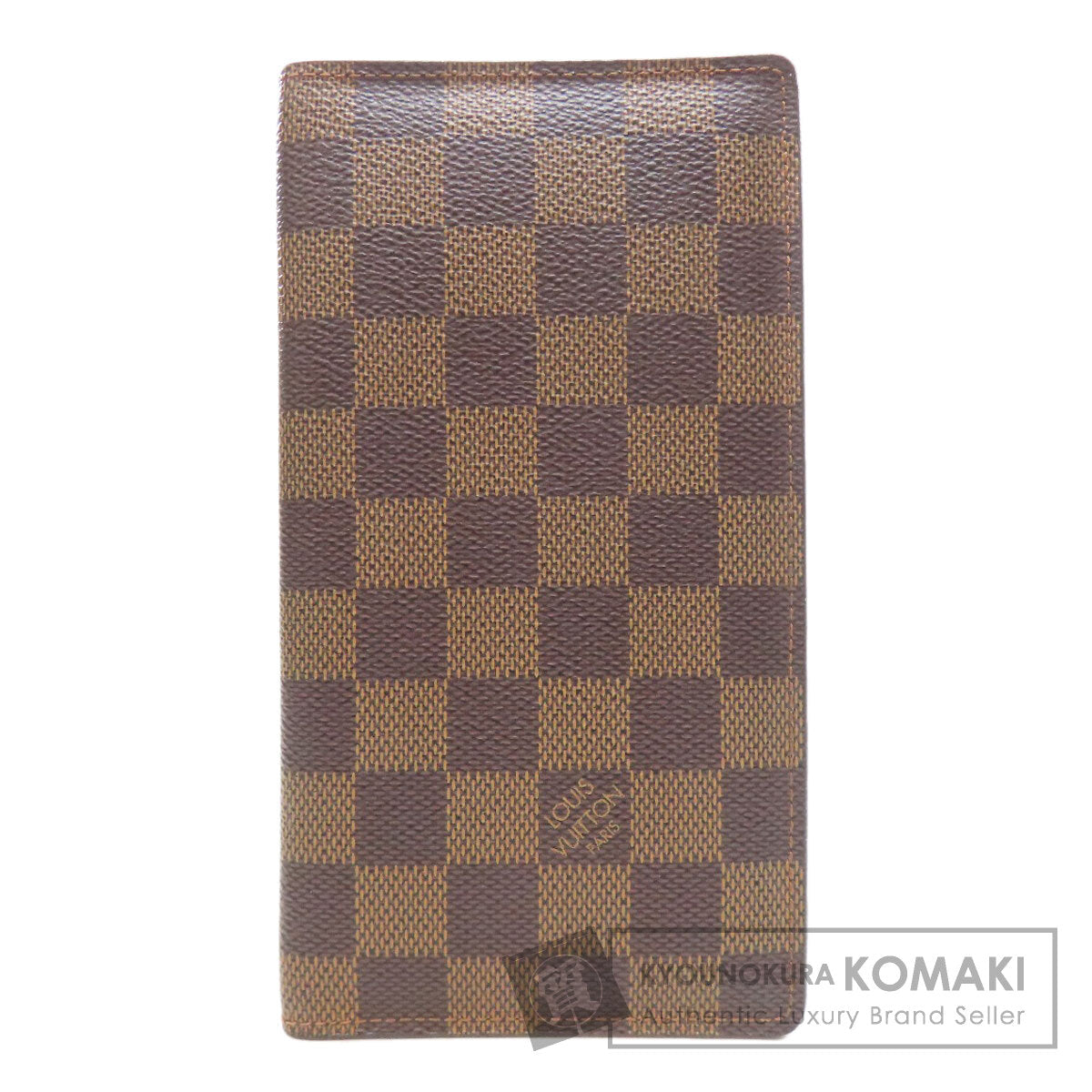LOUIS VUITTON ルイヴィトン N61823 ポルト・バルール・カルト・クレディ 二つ折り財布（小銭入れなし） ダミエキャンバス レディース 中古