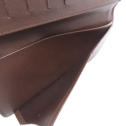 LOUIS VUITTON ルイヴィトン N61823 ポルト・バルール・カルト・クレディ 二つ折り財布（小銭入れなし） ダミエキャンバス レディース 中古