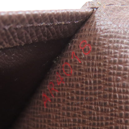 LOUIS VUITTON ルイヴィトン N61823 ポルト・バルール・カルト・クレディ 二つ折り財布（小銭入れなし） ダミエキャンバス レディース 中古
