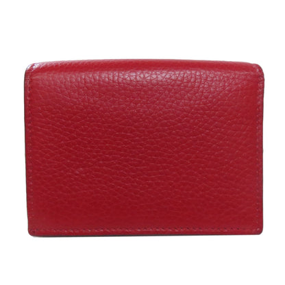 GUCCI グッチ 453169 アニマリエ 二つ折り財布（小銭入れあり） カーフ レディース 中古