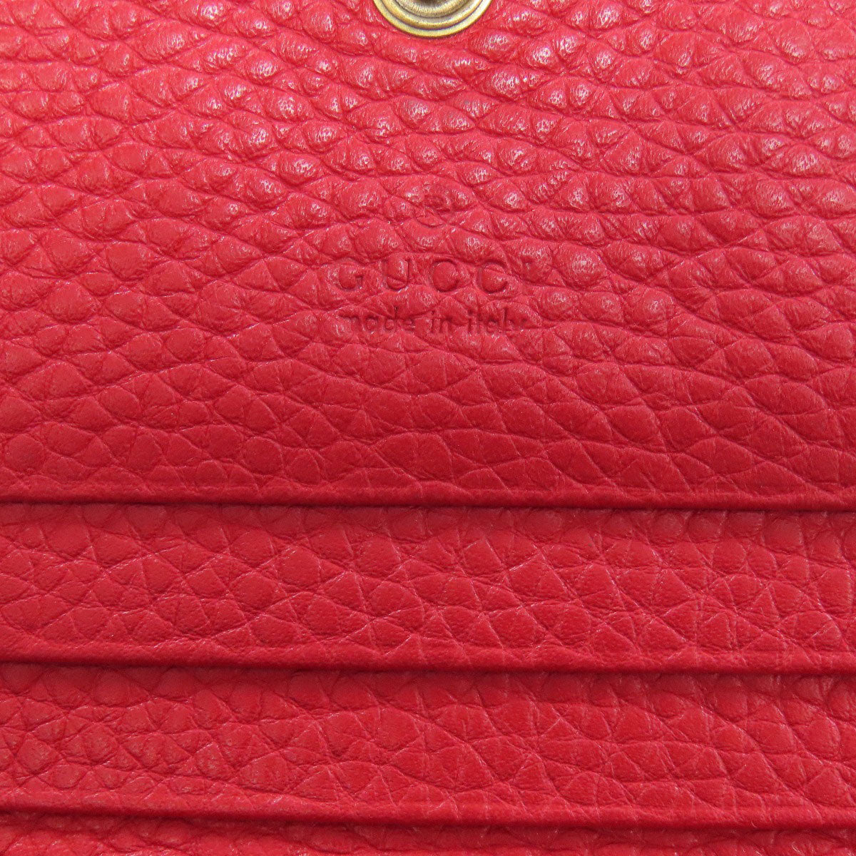 GUCCI グッチ 453169 アニマリエ 二つ折り財布（小銭入れあり） カーフ レディース 中古