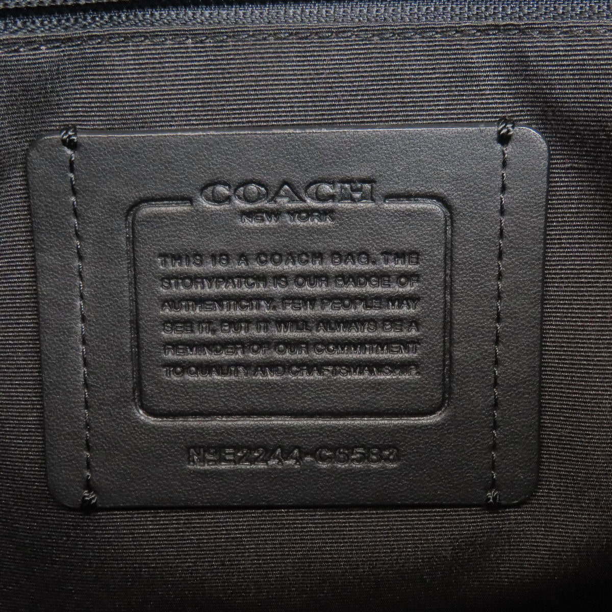 COACH コーチ C6583 トンプソン シグネチャー ショルダーバッグ キャンバス レディース 中古