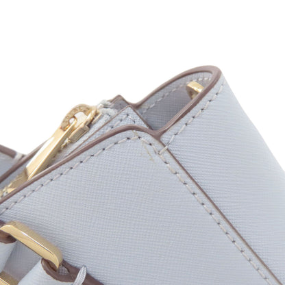 Tory Burch トリーバーチ エマーソン ミニ トップジップ 2WAY ハンドバッグ レザー レディース 中古