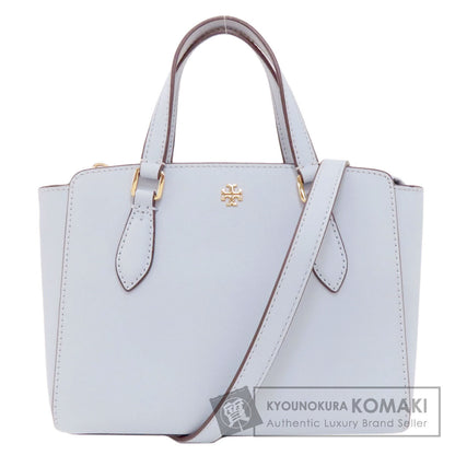 Tory Burch トリーバーチ エマーソン ミニ トップジップ 2WAY ハンドバッグ レザー レディース 中古