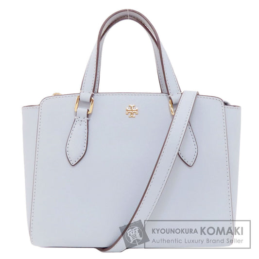 Tory Burch トリーバーチ エマーソン ミニ トップジップ 2WAY ハンドバッグ レザー レディース 中古