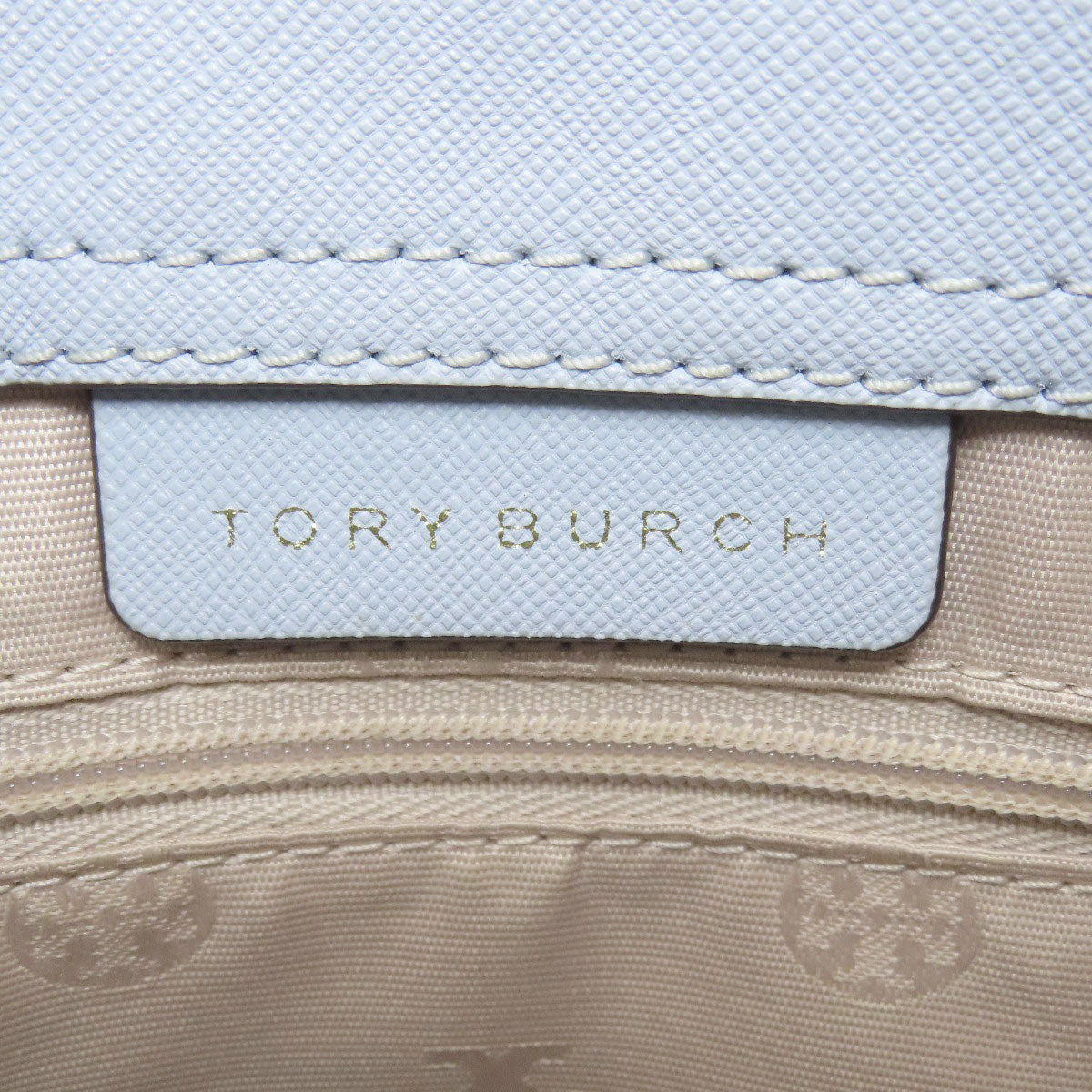 Tory Burch トリーバーチ エマーソン ミニ トップジップ 2WAY ハンドバッグ レザー レディース 中古