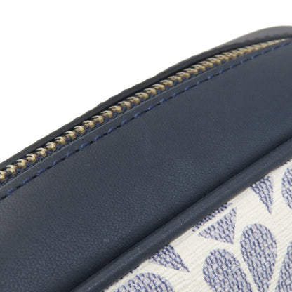 kate spade ケイトスペード フラワーモチーフ ショルダーバッグ PVC レディース 中古