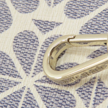 kate spade ケイトスペード フラワーモチーフ ショルダーバッグ PVC レディース 中古