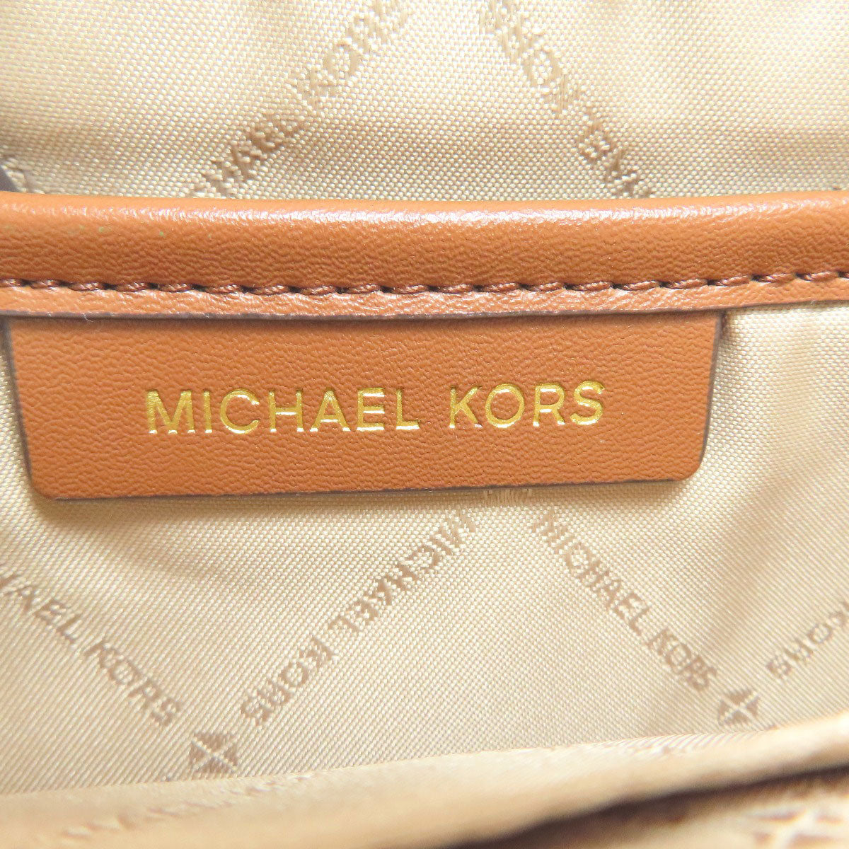 Michael Kors マイケルコース MKシグネチャー リュック・デイパック レザー レディース 中古