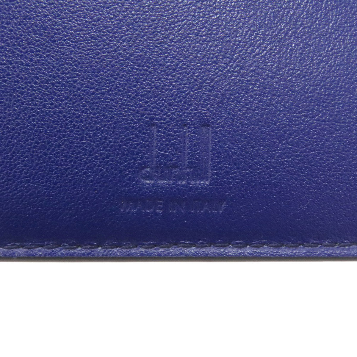 Dunhill ダンヒル サムライブルーコレクション 長財布（小銭入れあり） レザー メンズ 中古