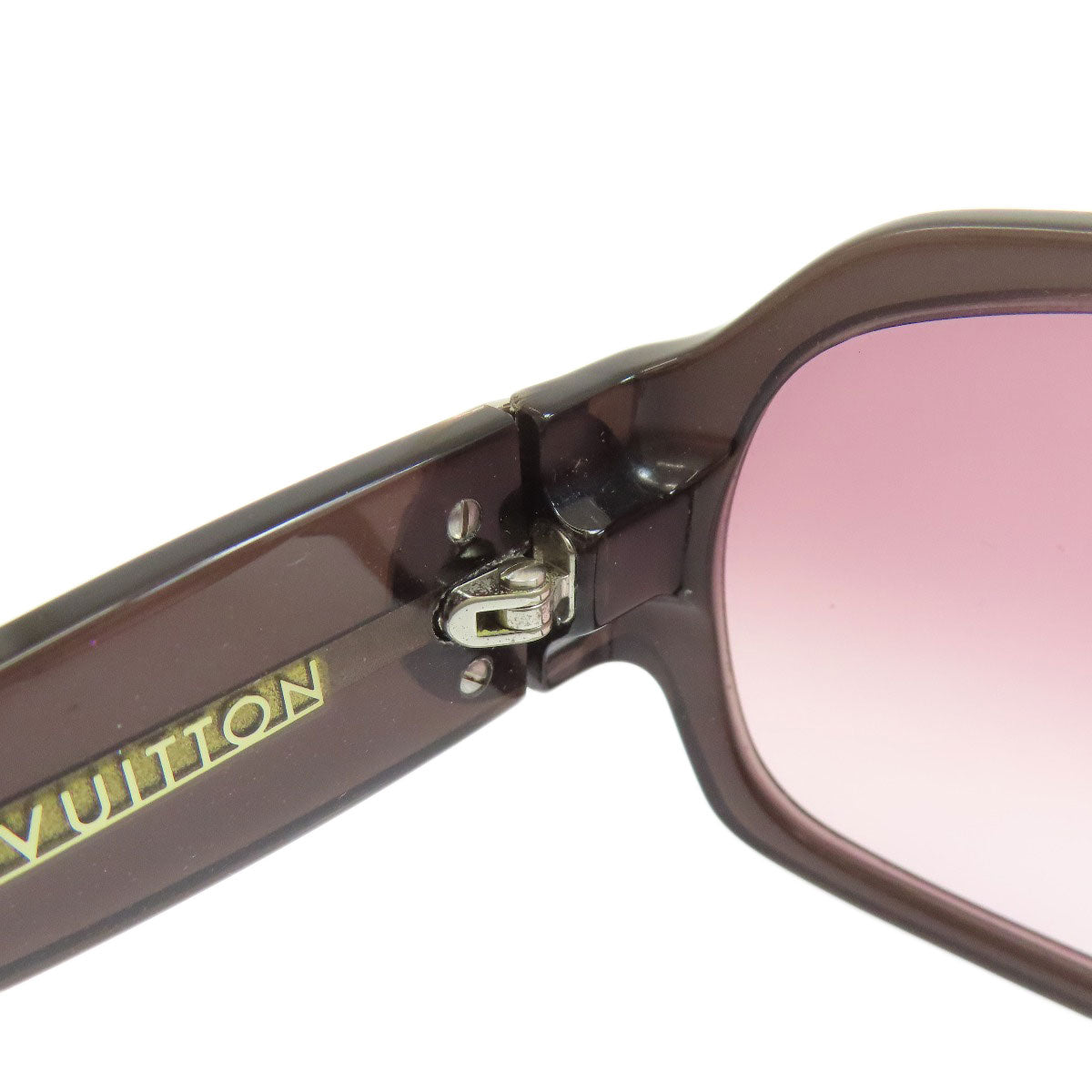 LOUIS VUITTON ルイヴィトン Z0134E ウルスラ ストラス サングラス プラスティック レディース 中古