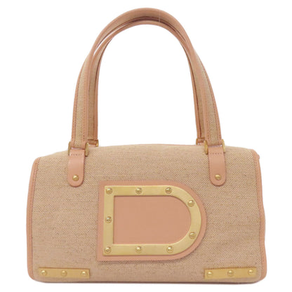 DELVAUX デルヴォー  le astrid MM ハンドバッグ キャンバス レディース 中古