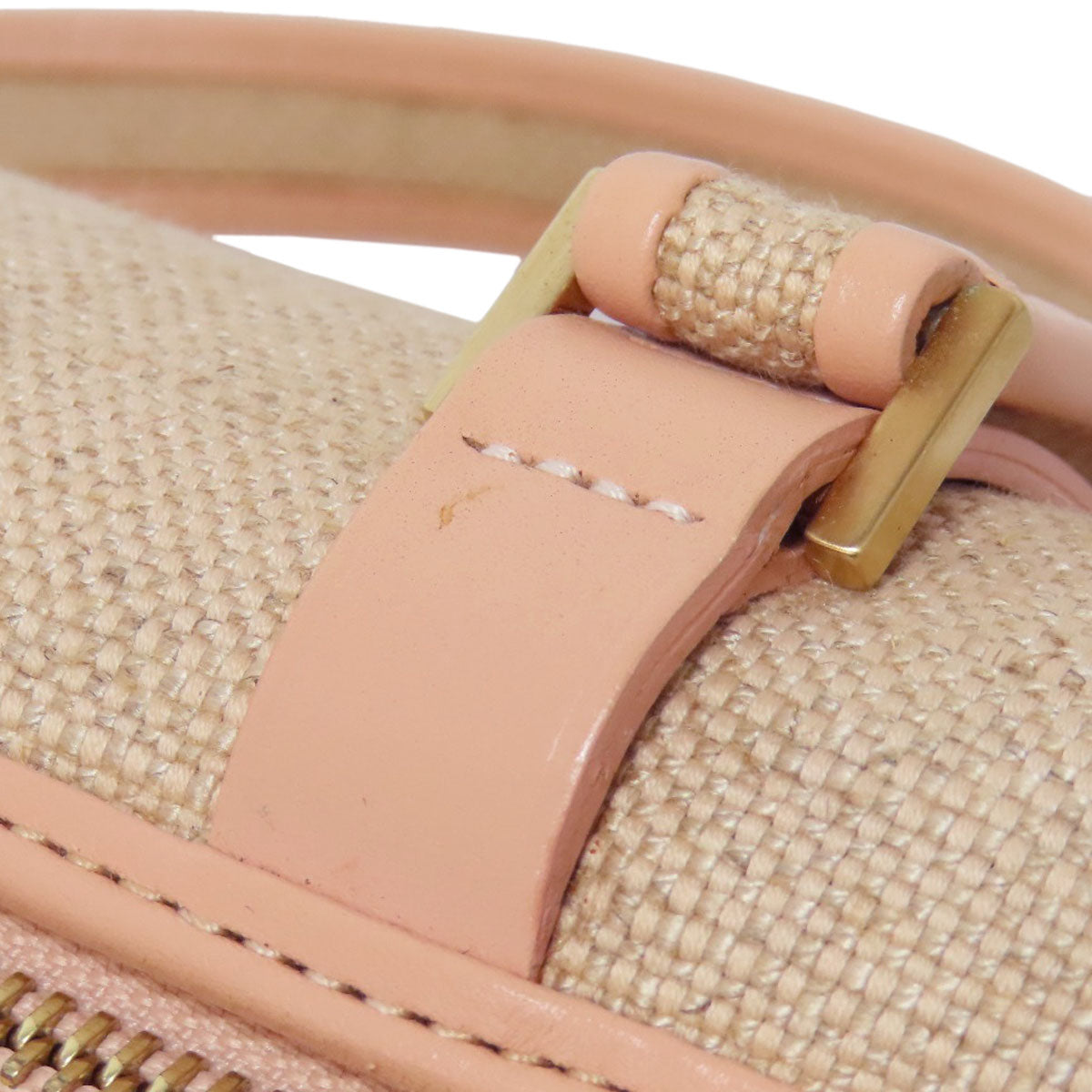 DELVAUX デルヴォー  le astrid MM ハンドバッグ キャンバス レディース 中古