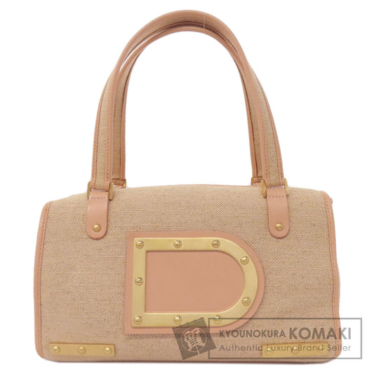DELVAUX デルヴォー  le astrid MM ハンドバッグ キャンバス レディース 中古