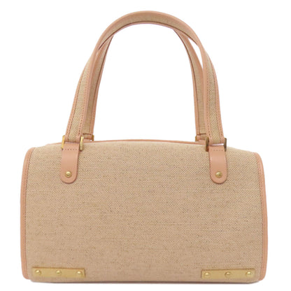 DELVAUX デルヴォー  le astrid MM ハンドバッグ キャンバス レディース 中古