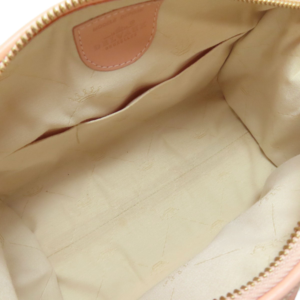 DELVAUX デルヴォー  le astrid MM ハンドバッグ キャンバス レディース 中古