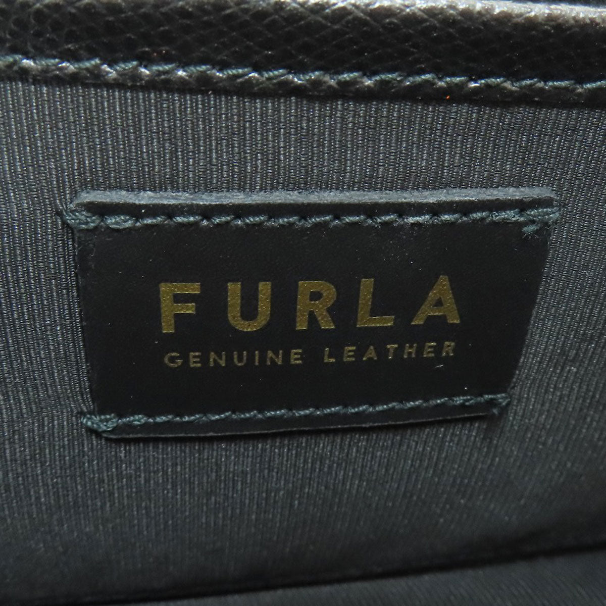 Furla フルラ アーチロゴ ショルダーバッグ レザー レディース 中古