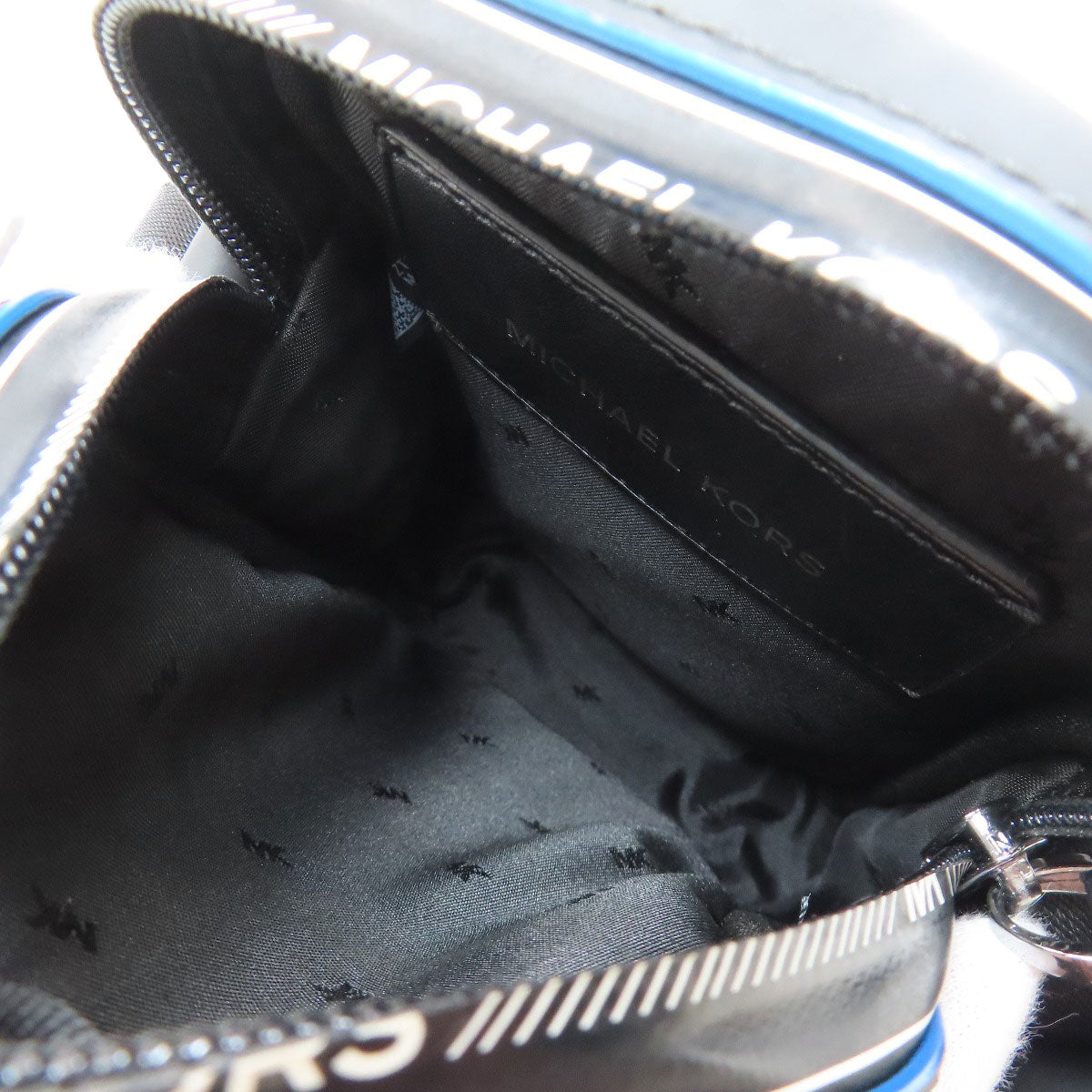 Michael Kors マイケルコース MKロゴ ショルダーバッグ レザー レディース 中古