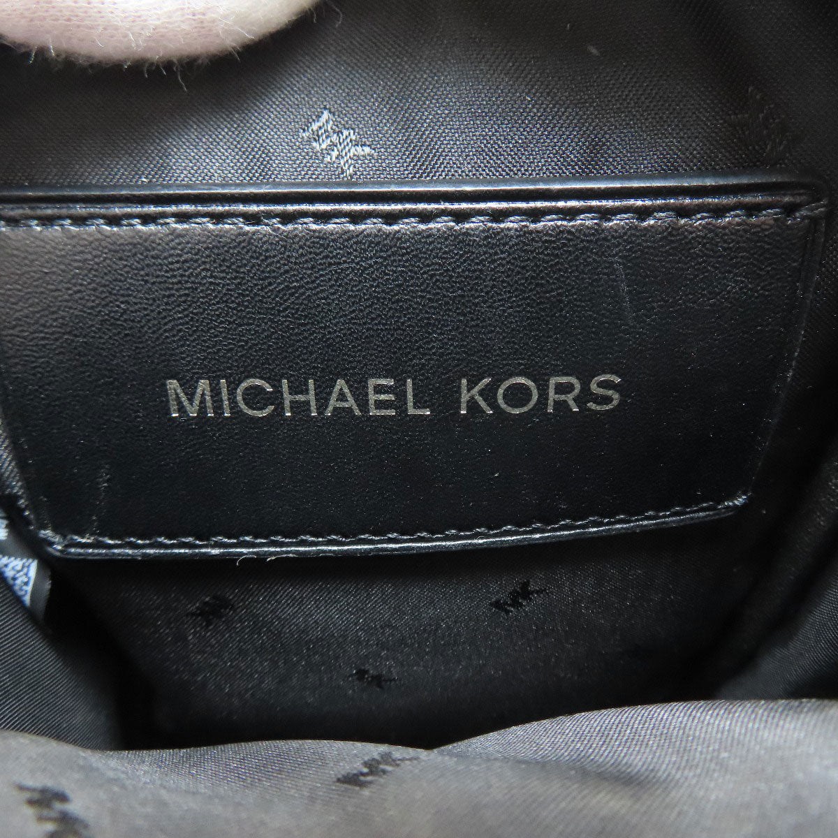 Michael Kors マイケルコース MKロゴ ショルダーバッグ レザー レディース 中古