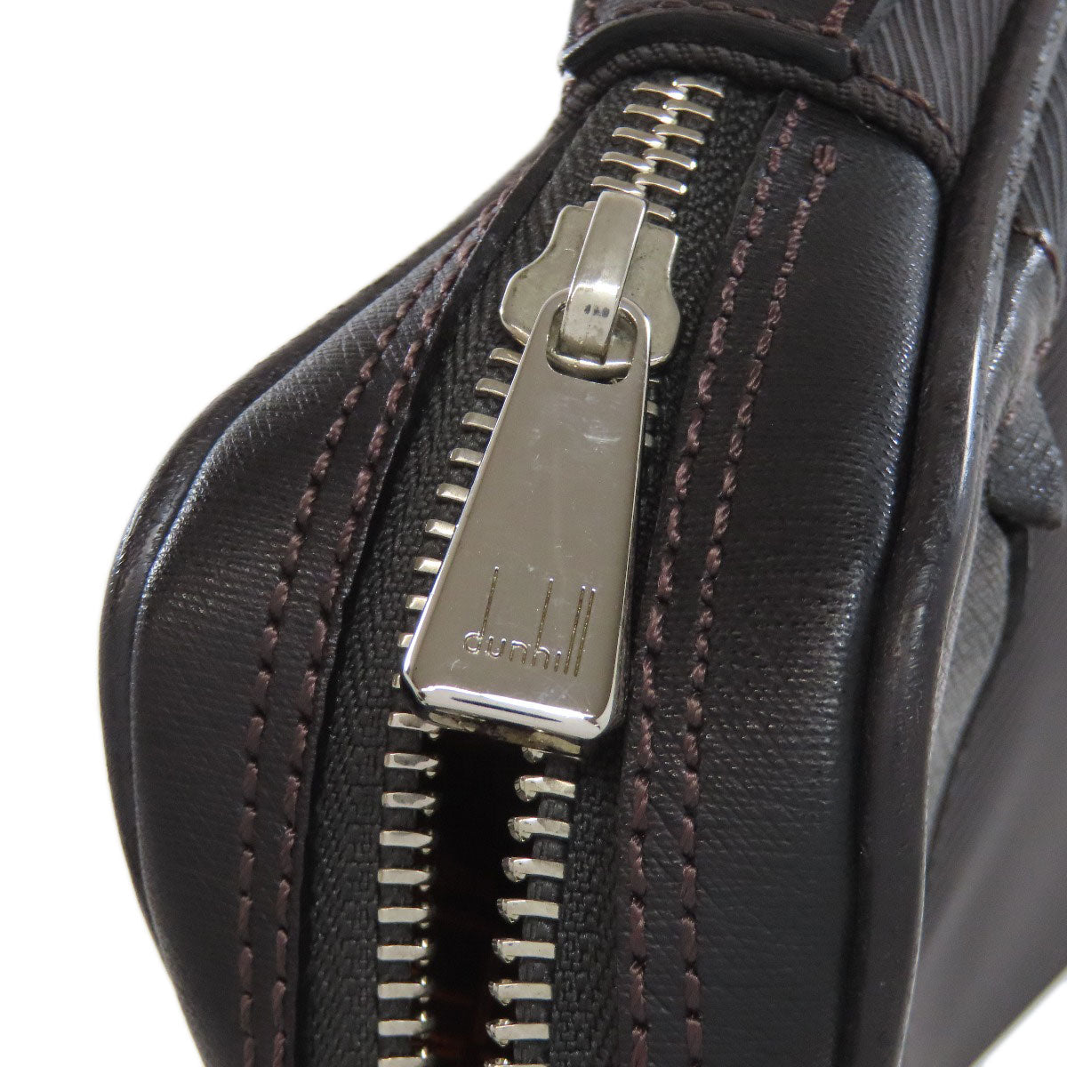 Dunhill ダンヒル ロゴ セカンドバッグ ナイロン レディース 中古