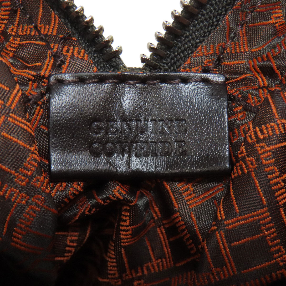Dunhill ダンヒル ロゴ セカンドバッグ ナイロン レディース 中古