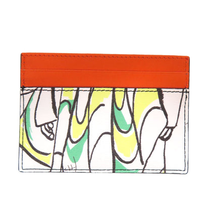 Emilio Pucci エミリオ・プッチ プッチ カードケース レザー レディース 中古