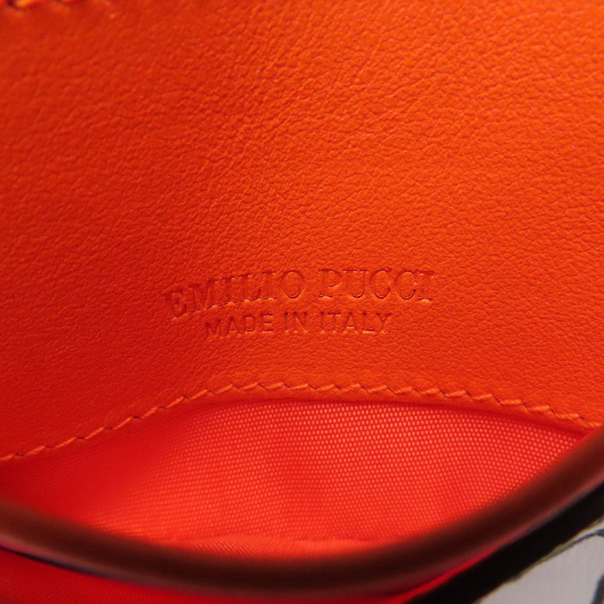 Emilio Pucci エミリオ・プッチ プッチ カードケース レザー レディース 中古