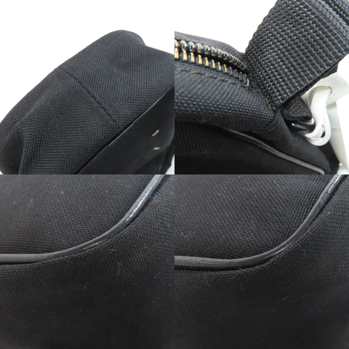 MaisonMargiela メゾン・マルジェラ ロゴ ショルダーバッグ キャンバス レディース 中古