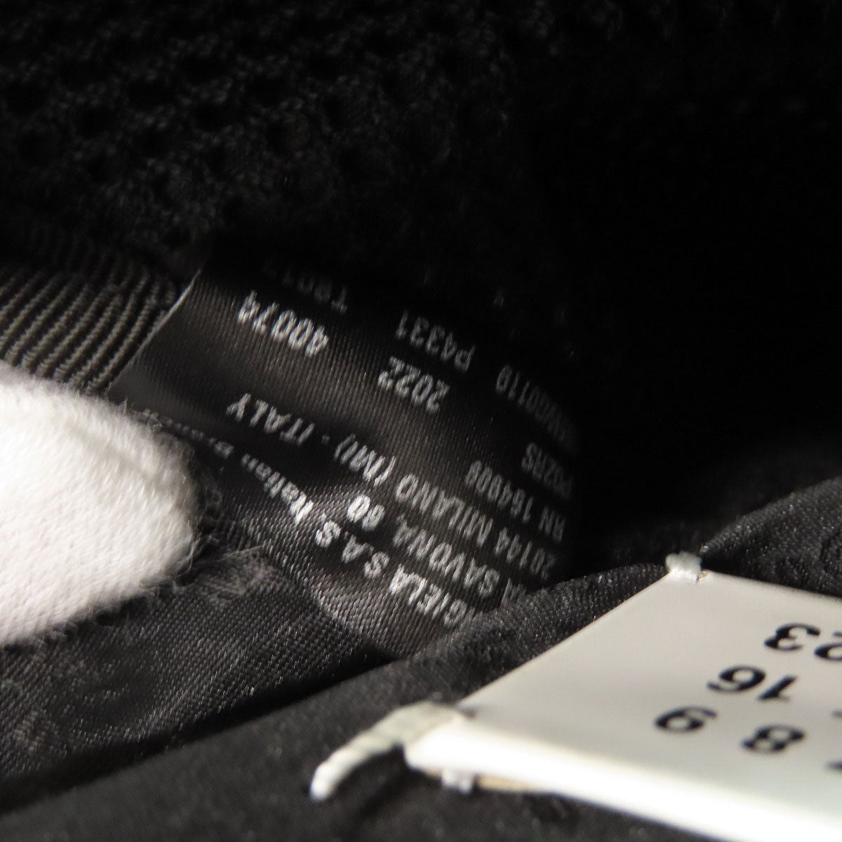 MaisonMargiela メゾン・マルジェラ ロゴ ショルダーバッグ キャンバス レディース 中古